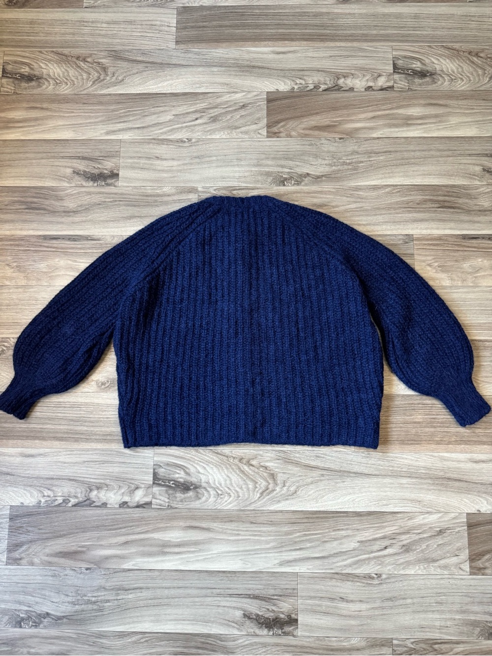 Sezane Emile Cardigan in Navy Size Medium - Picture 11 of 13